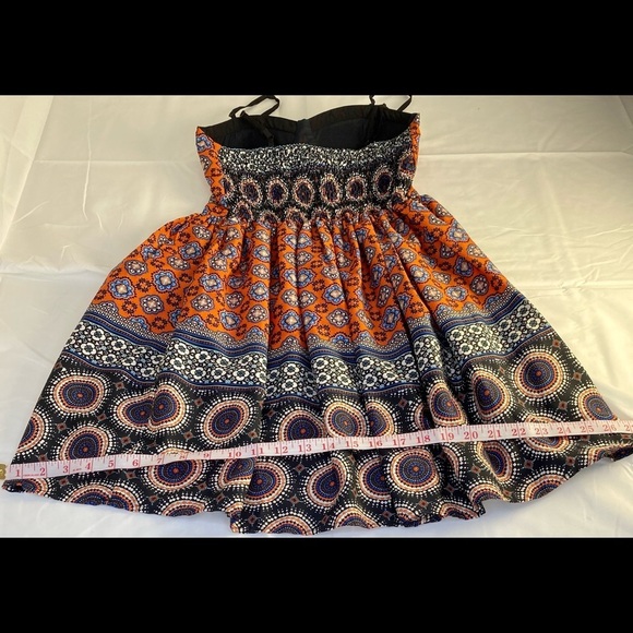 Band of Gypsies Tuscan Multicolor Dress Sz Small - Picture 6 of 9